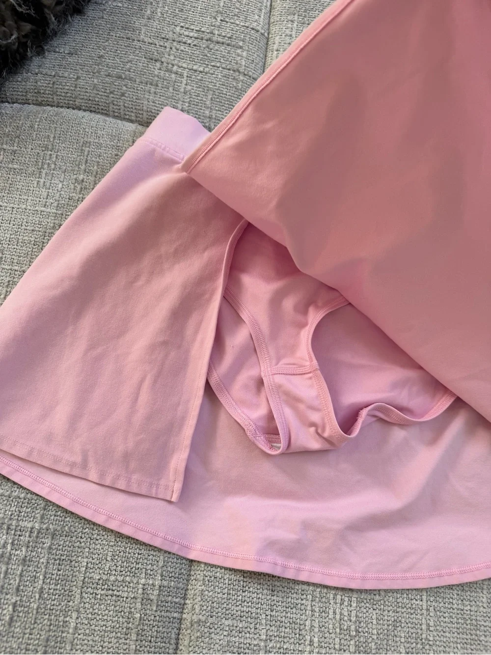 ALO Yoga Pink Mini Skirt